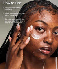 Topicals Faded serum packaging front shows dermatologist-tested, vegan skincare promise