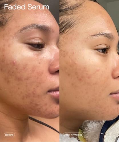 Topicals Faded serum texture swatch reveals lightweight, non-greasy application