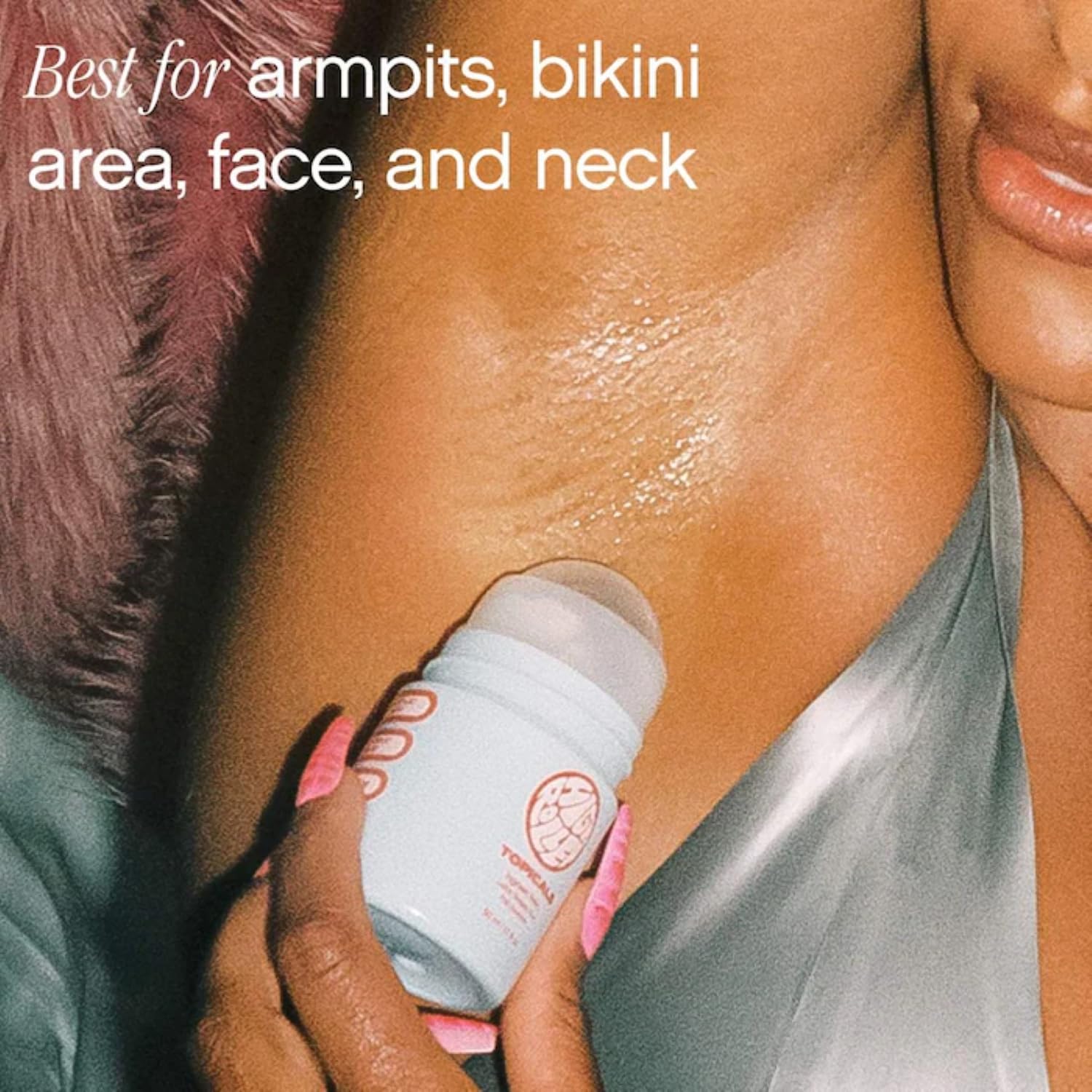 Topicals High Roller bikini-area usage demonstrates hygienic, targeted application.