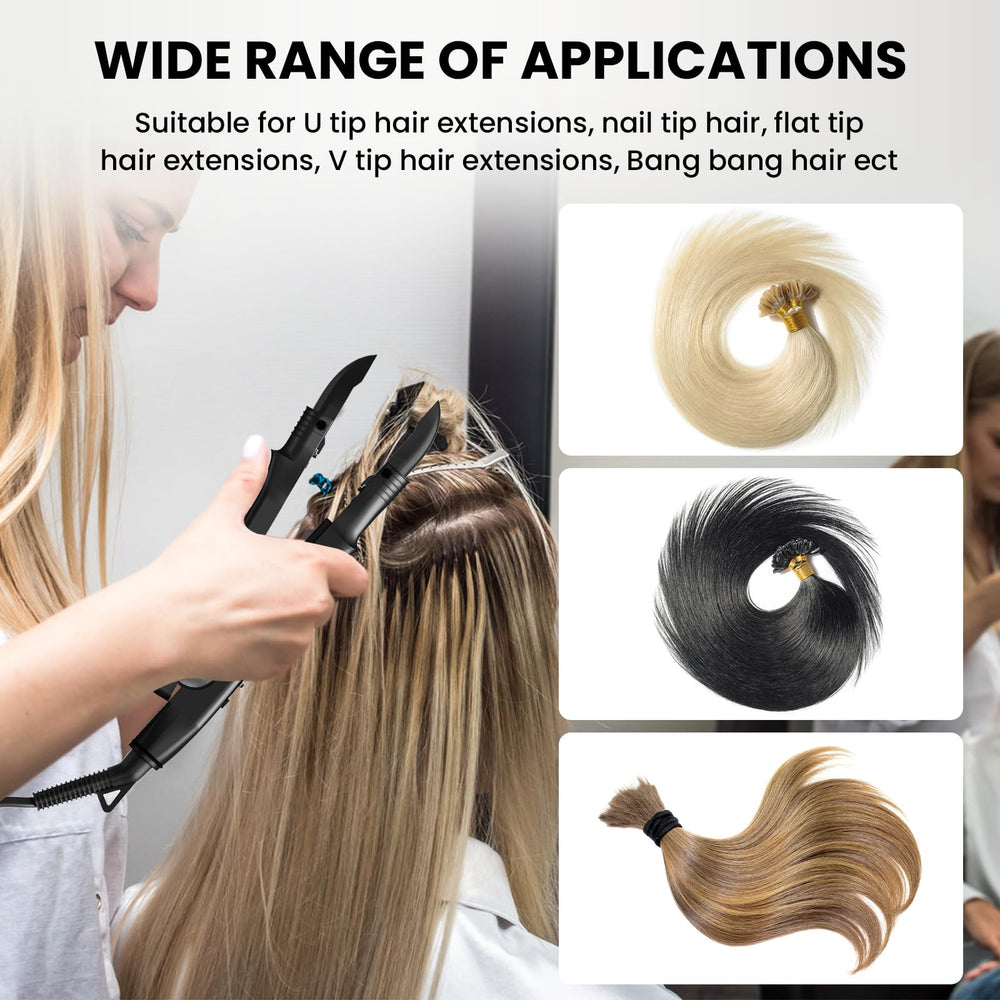 TopWigy Ktip heat tool 360-degree rotating cord prevents tangles during styling.