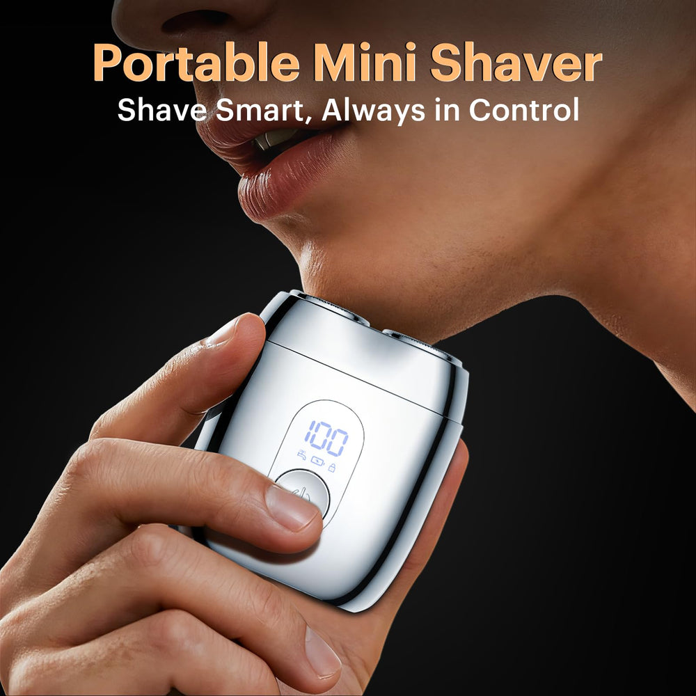 TOPWILL RX40 with mirror-cap lid visible for precise grooming