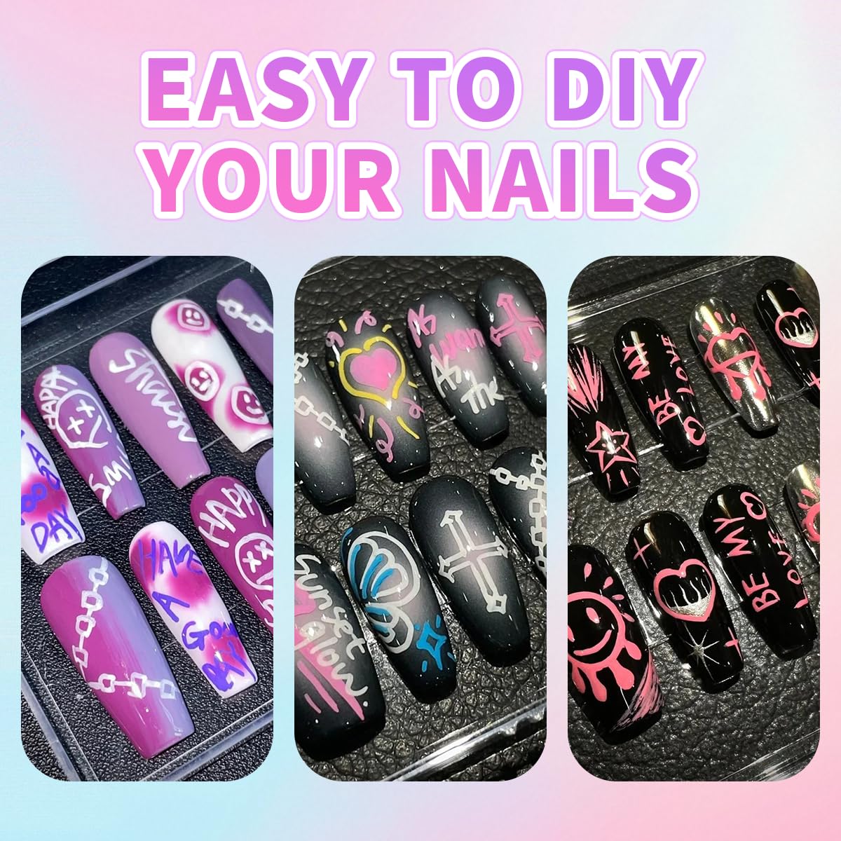 Torbers Nail Art Markers kit ideal for home DIY or salon use.