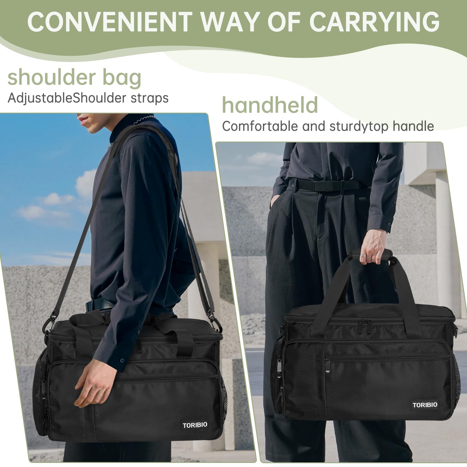 TORIBIO travel-ready barber case supports on-the-go styling needs
