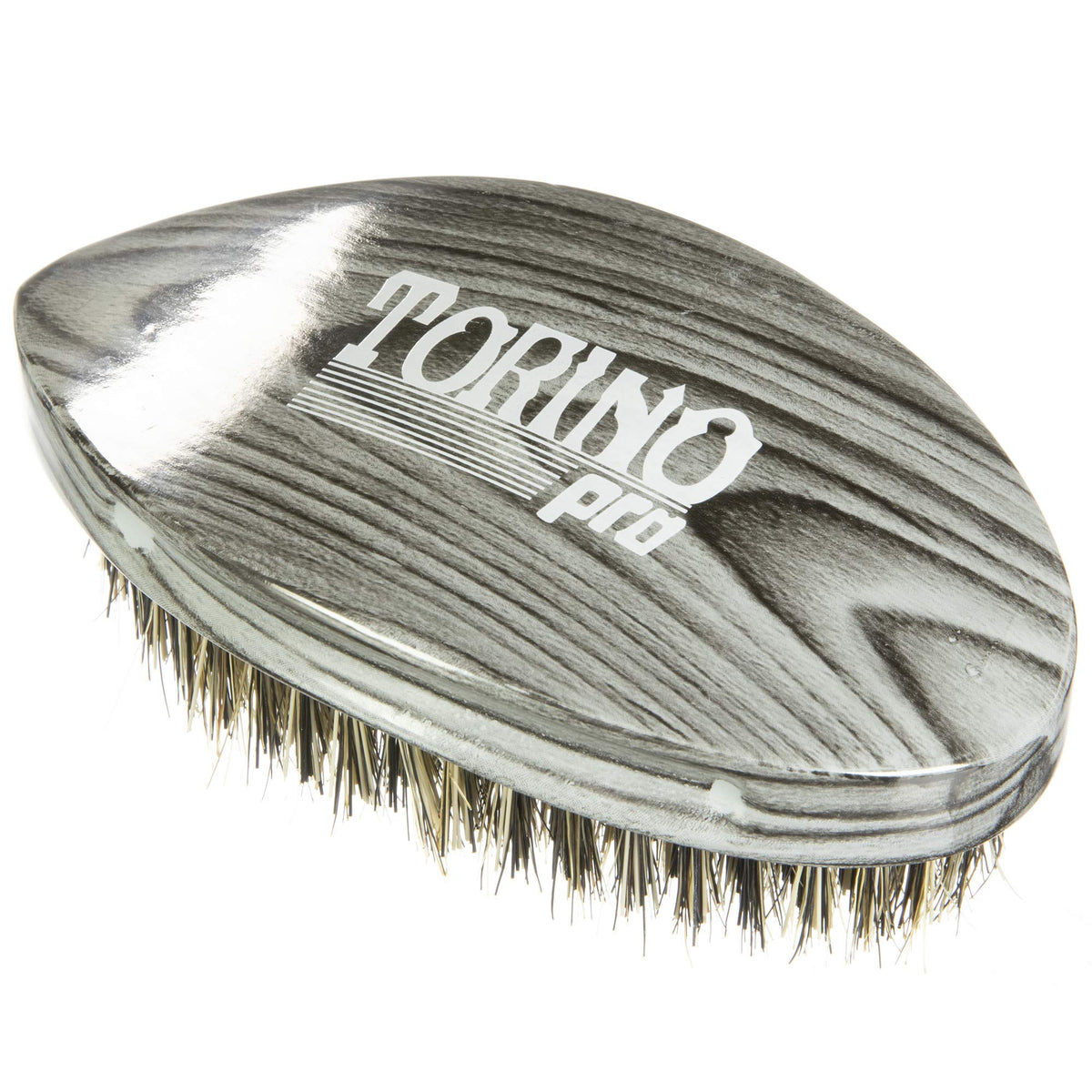Torino Pro #74 curved brush with a pointy tip aids crown shaping for 360 waves.