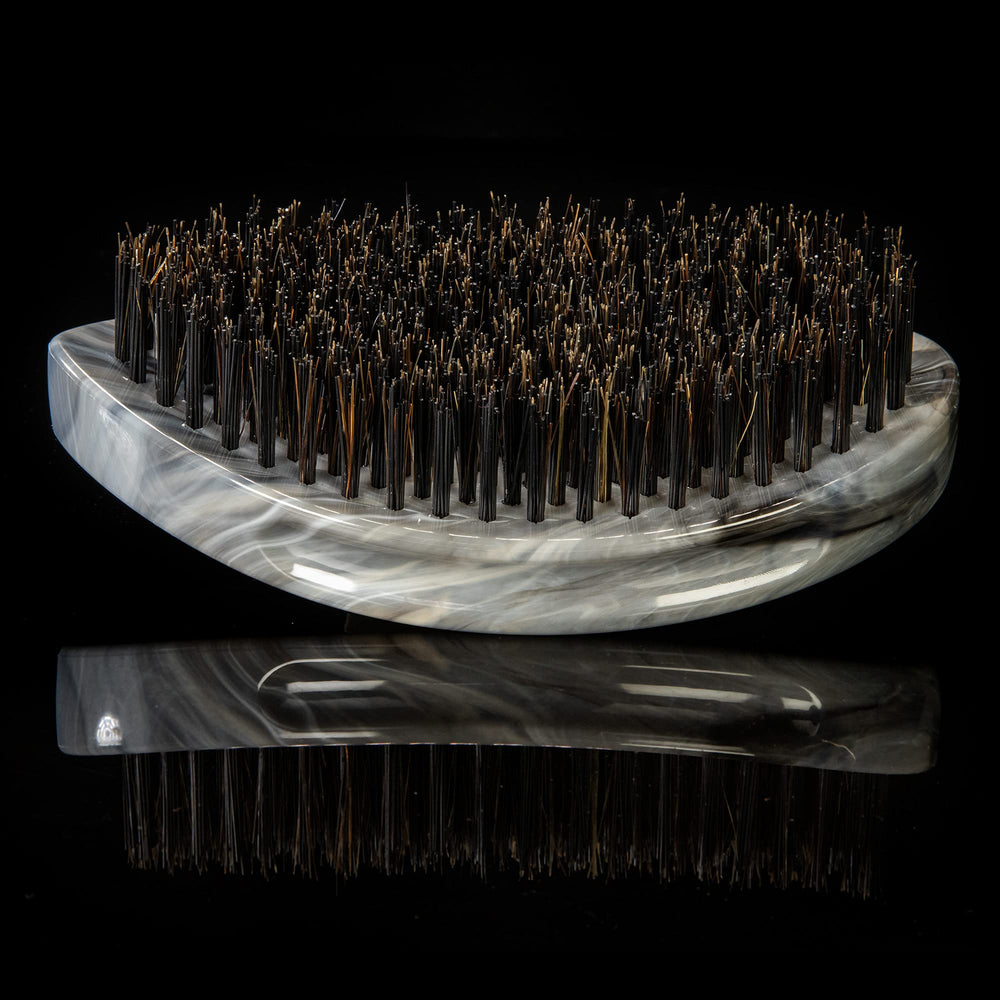 Torino Pro Curve Wave Brush #204 boar bristles aid wave formation and texture.