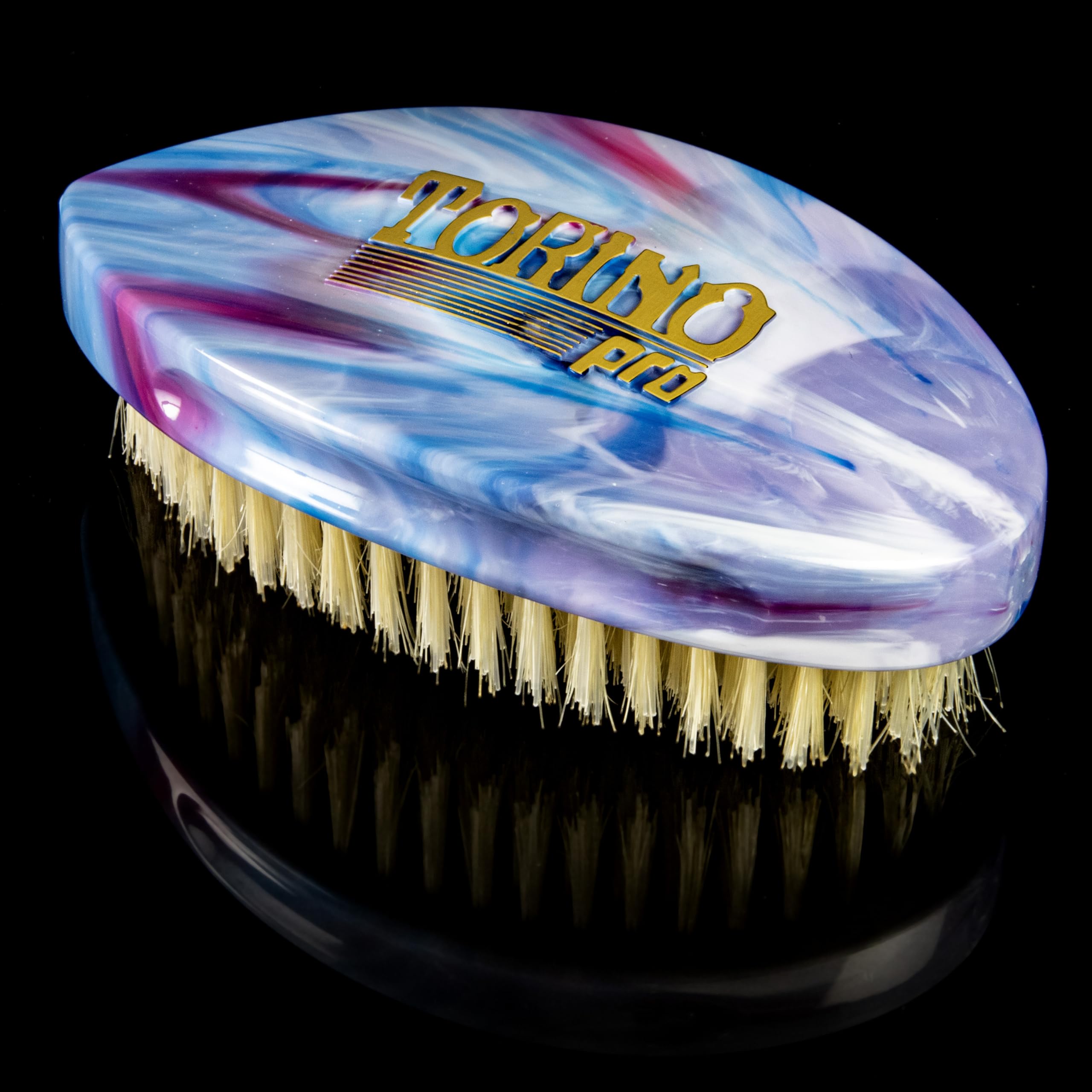 Torino Pro Curve Wave Brush 232 ergonomic-handle delivers comfortable grip during sessions