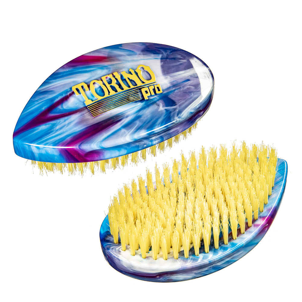 Torino Pro Curve Wave Brush 232 reinforced-bristles provide durability during long sessions