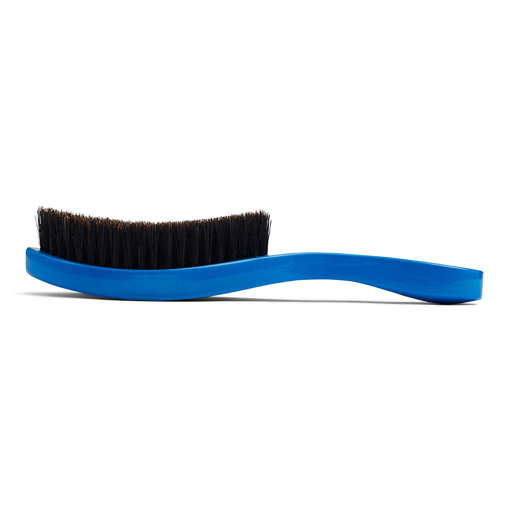Torino Pro Wave Brush 350 blue oval curve pack shot for versatile waving kit.