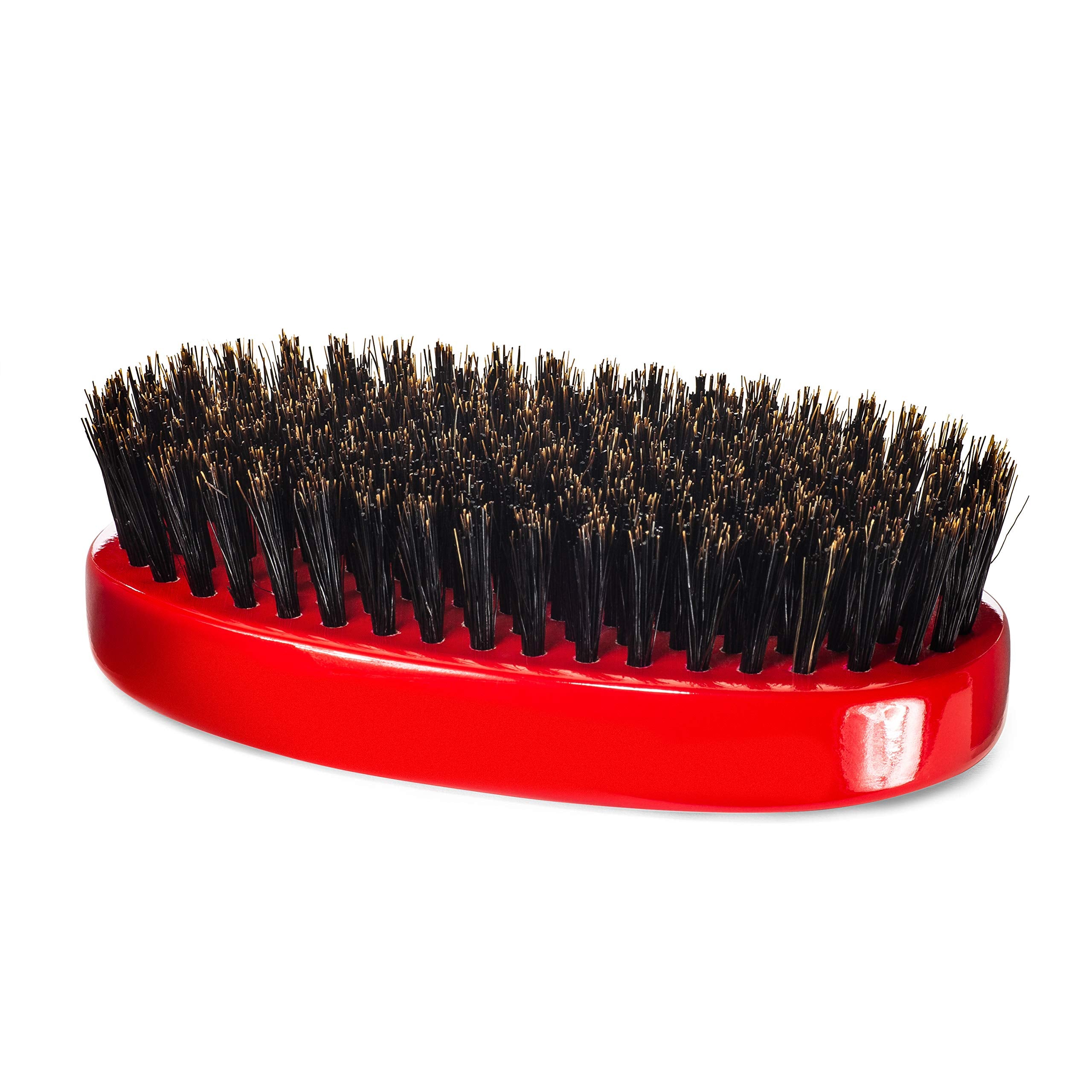 Torino Pro Wave Brush packaging box in red with maintenance card