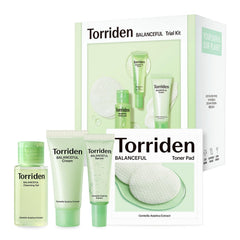 Torriden BALANCEFUL Cica Trial Kit cleansing gel close-up highlighting gentle cleansing with Centella.