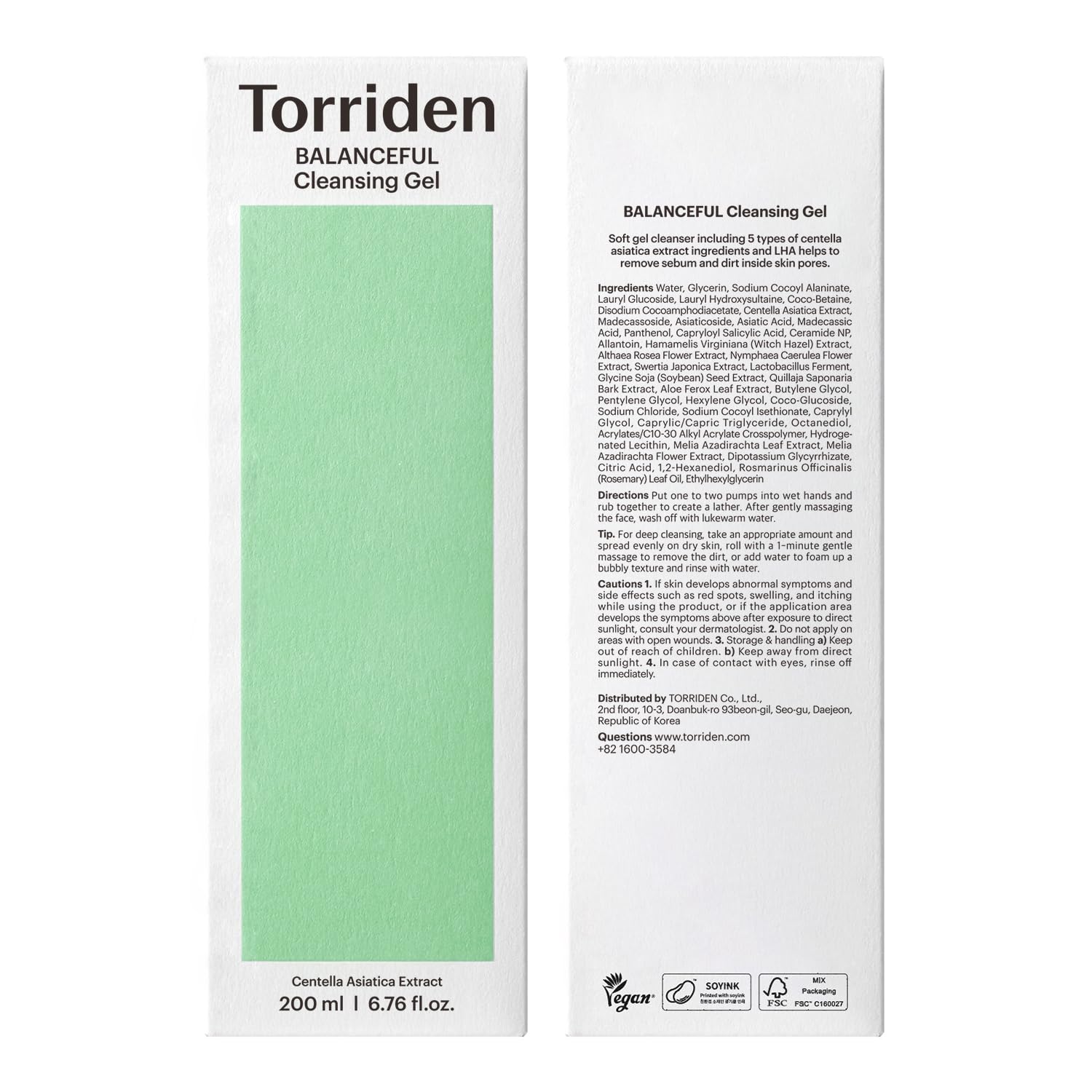 Torriden BALANCEFUL Cleansing Gel on vanity display supports a simple daily skincare ritual.