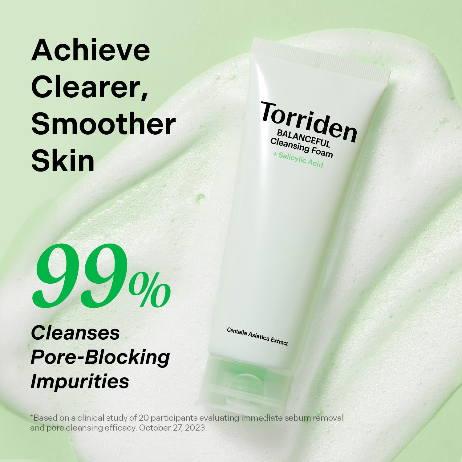 Torriden Balanceful gentle formula image hints suitability for sensitive skin types.