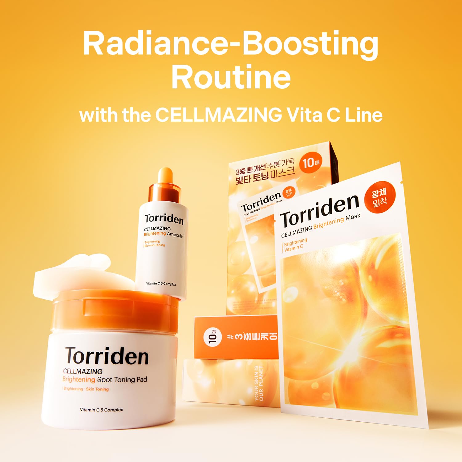 Torriden clean beauty with recycled packaging and vegan formulas