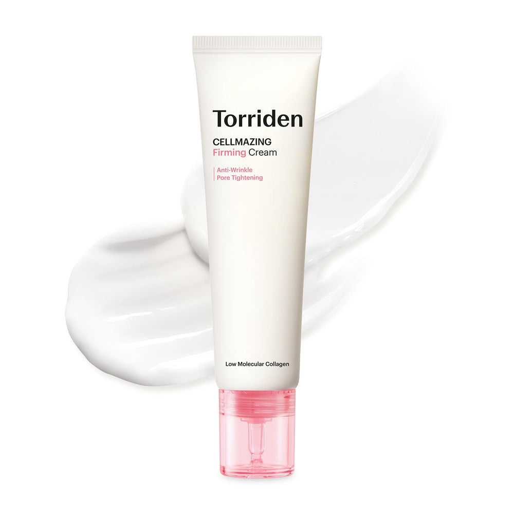 Torriden CELLMAZING cream texture close-up showing deep hydration for smooth skin