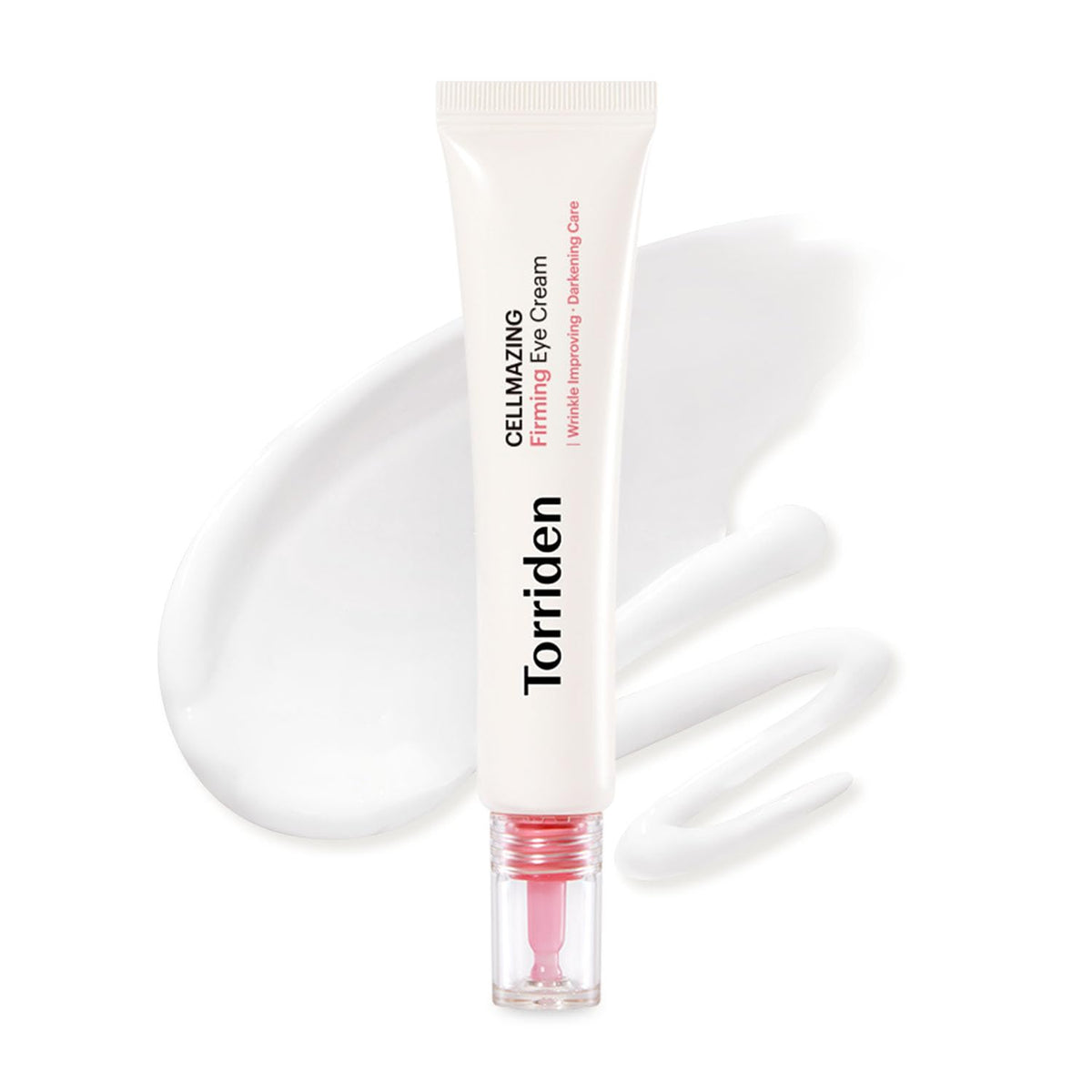 Torriden CELLMAZING eye cream packaging highlights sustainable design for clean beauty shoppers.