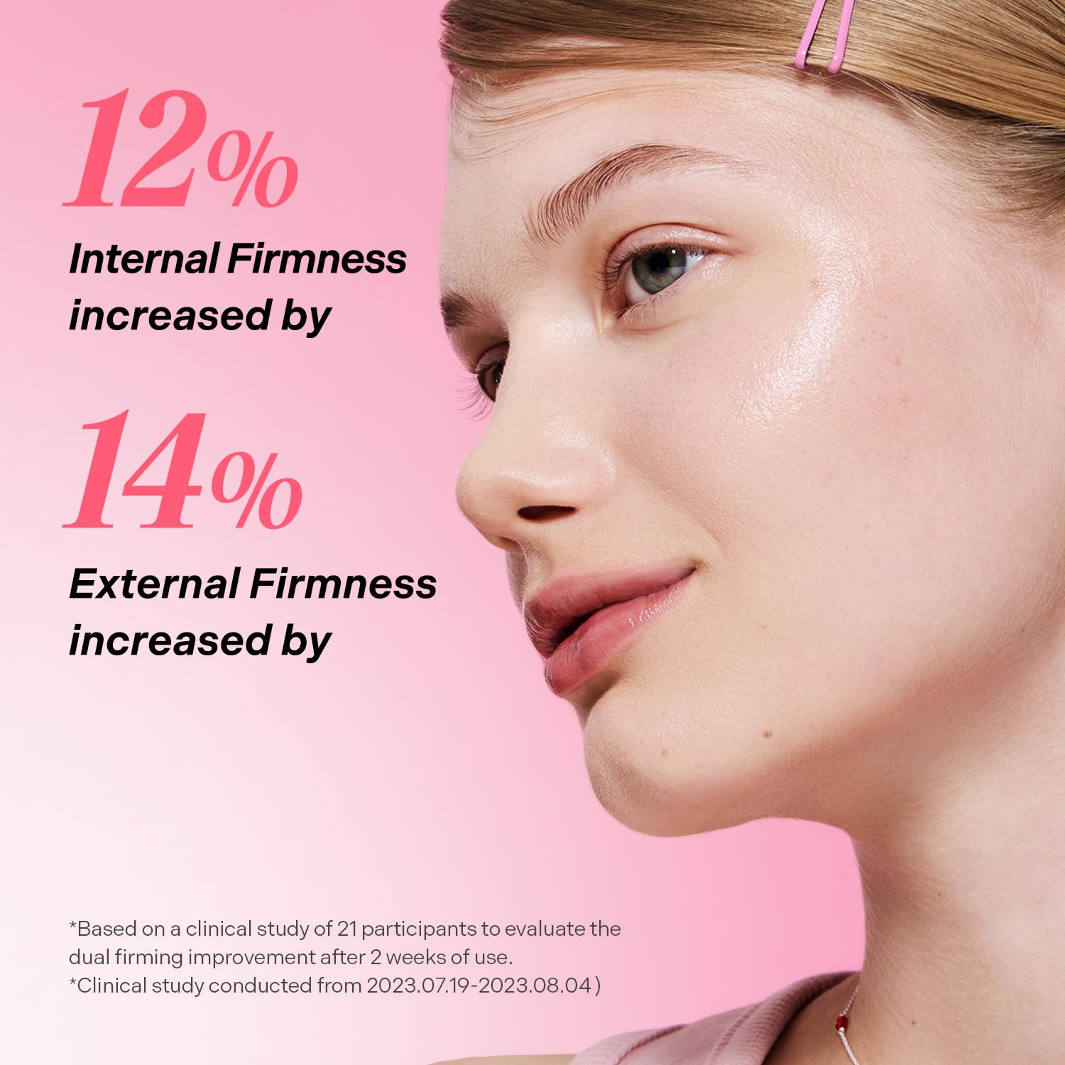 Torriden CELLMAZING gel sheets close-up highlighting close contact with skin.