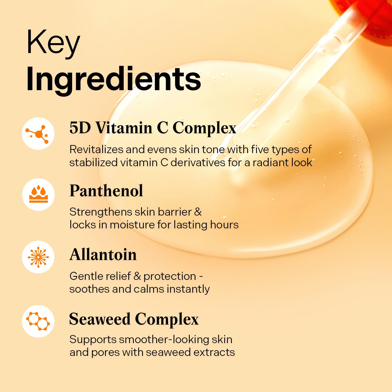 Torriden Vita C Ampoule in amber glass packaging protects stability.