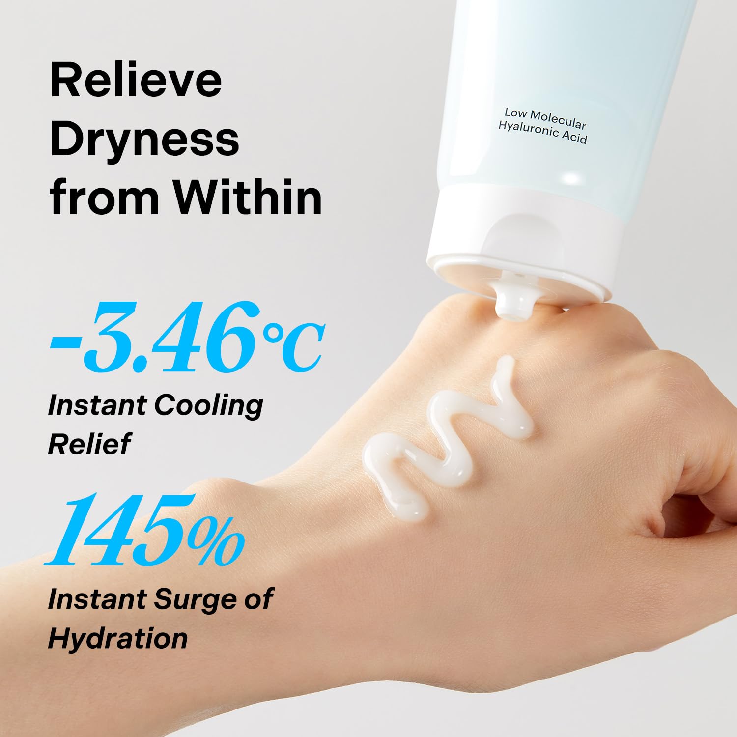 Torriden DIVE IN gentle formula supports sensitive skin during daily use.