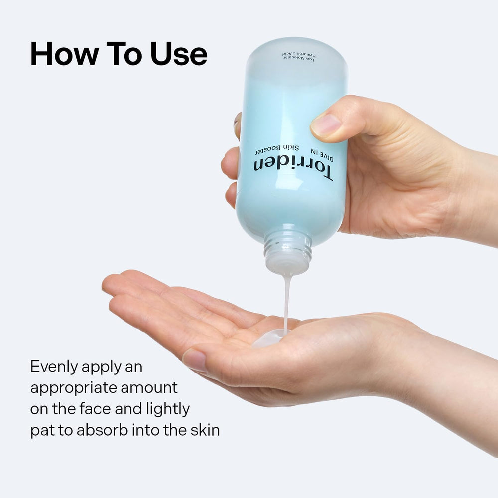 Torriden Dive In Skin Booster ceramide-layer visual emphasizes barrier-supporting care.