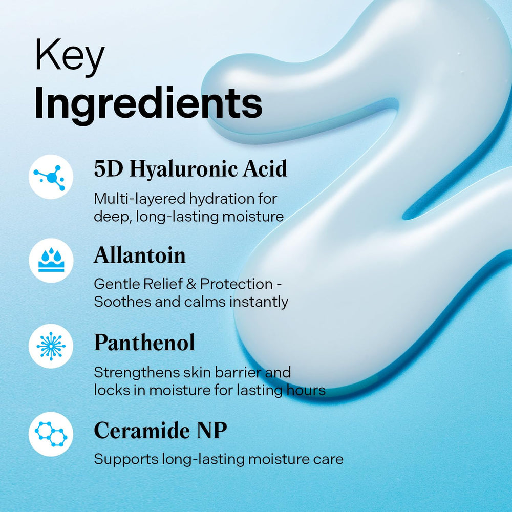 Torriden Dive In Skin Booster closeup-hyaluronic-acid emphasizes deep moisture delivery.