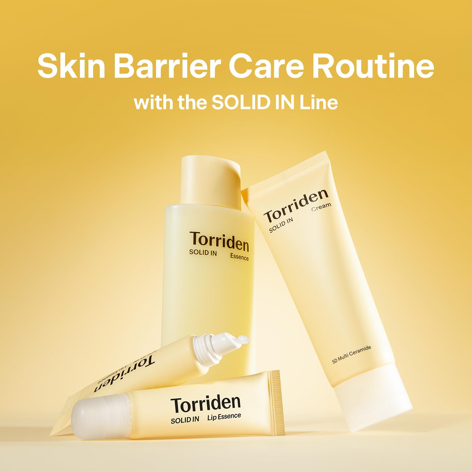 Torriden SOLID In Ceramide Lip Essence, textura gel ligera que se funde para capas diarias.