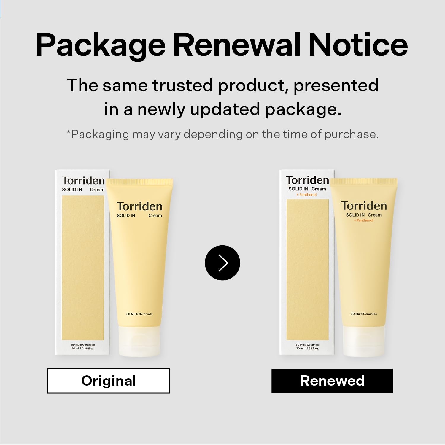 Torriden SOLID IN Ceramide Cream texture close-up highlighting silky, ultralight feel.