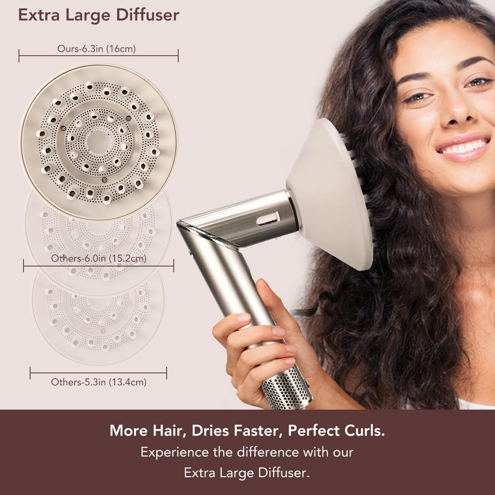 Difusor Tosage define rizos naturales con definición y brillo