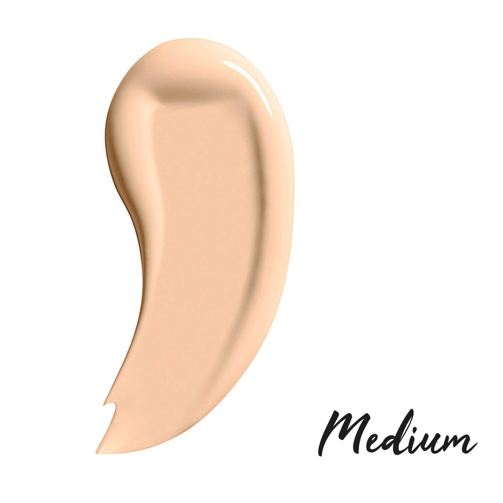 TOSOUATOP 4in1 foundation color-change on skin demonstrates automatic shade matching for medium spectrum.