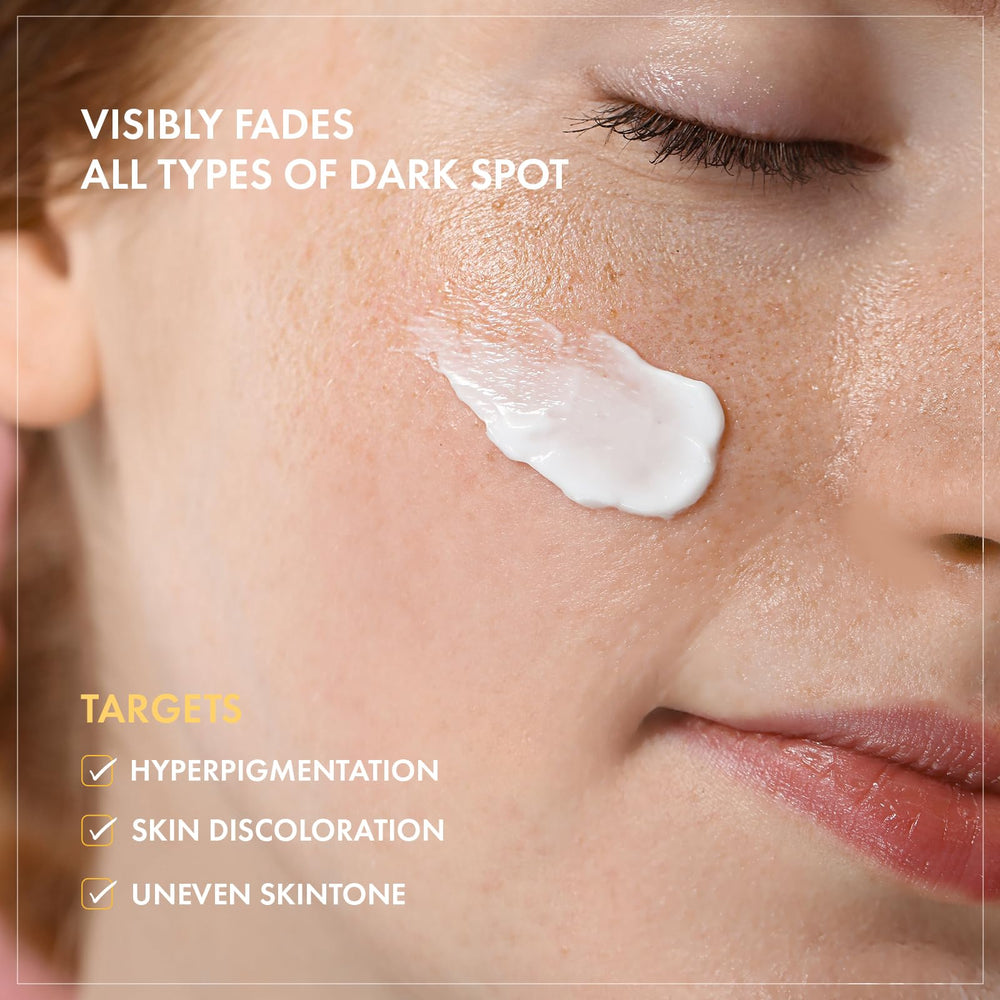 TOSOWOONG Dark spots face swatch visualizing fading discoloration