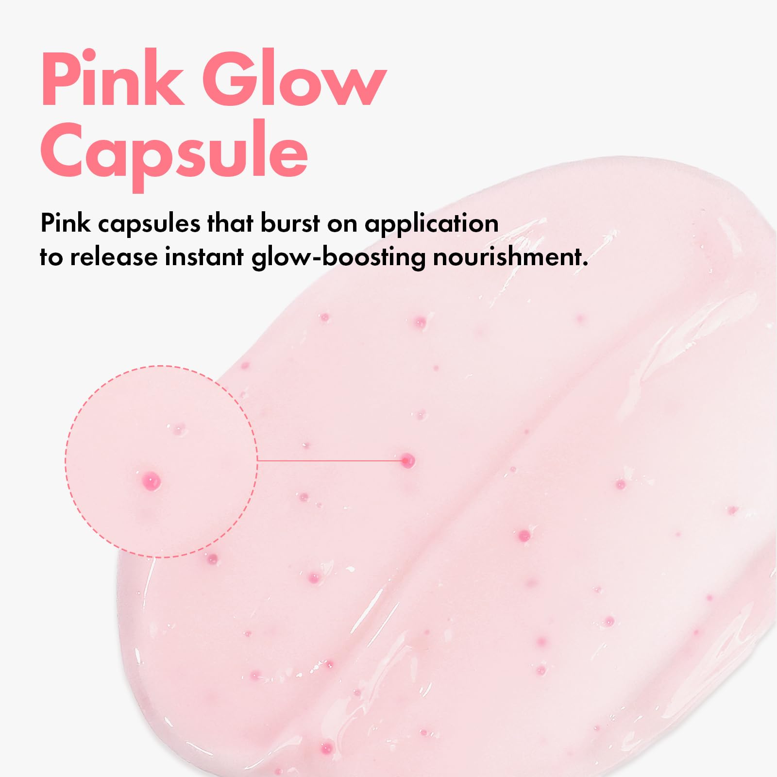TOSOWOONG cream applied to cheek demonstrating smooth absorption benefit