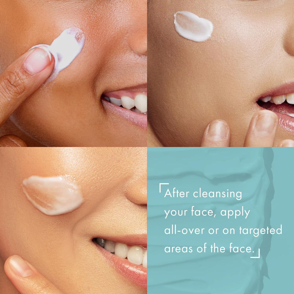 TOSOWOONG applying cream on face demonstrating refinement and smoother texture