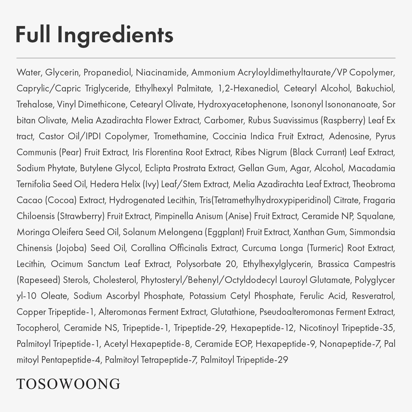 TOSOWOONG product on bathroom counter in routine setting suggesting daily use benefit