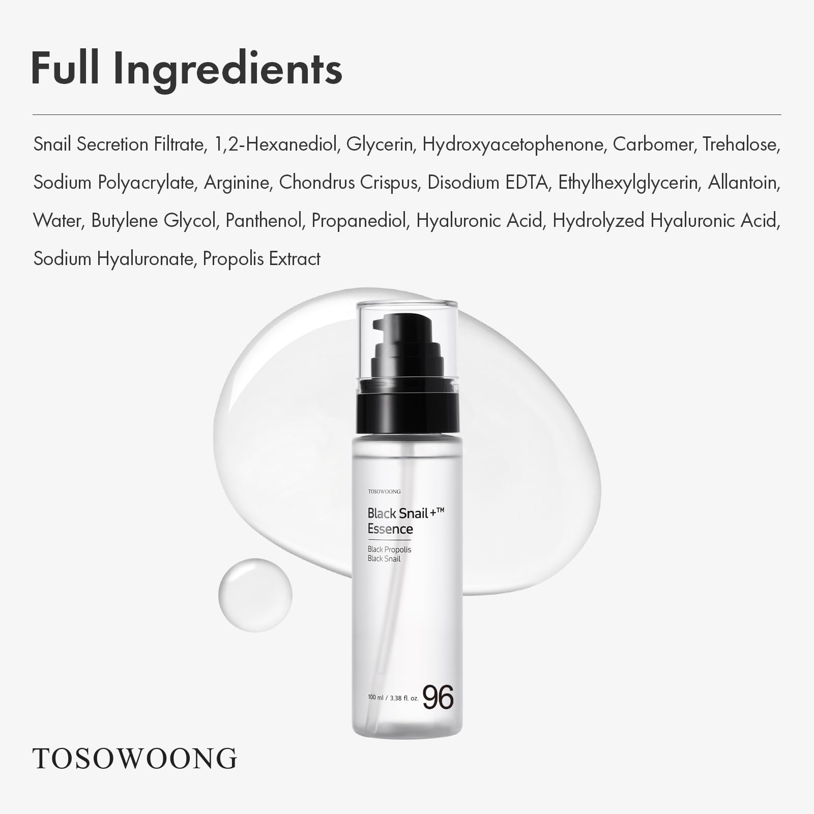 TOSOWOONG product placed in nighttime routine setting showing calming skin care ritual