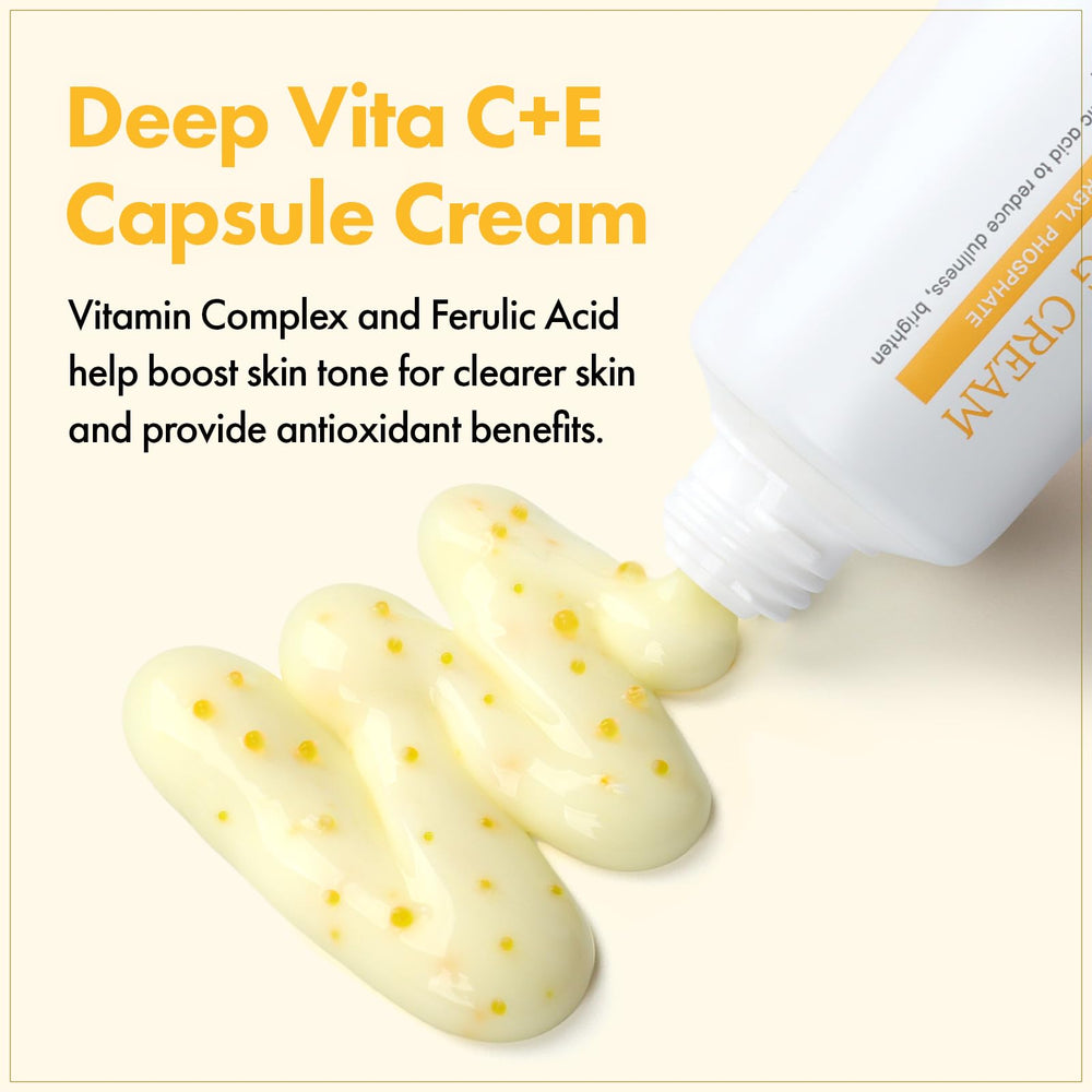 TOSOWOONG close-up of yellow capsules highlighting concentrated delivery