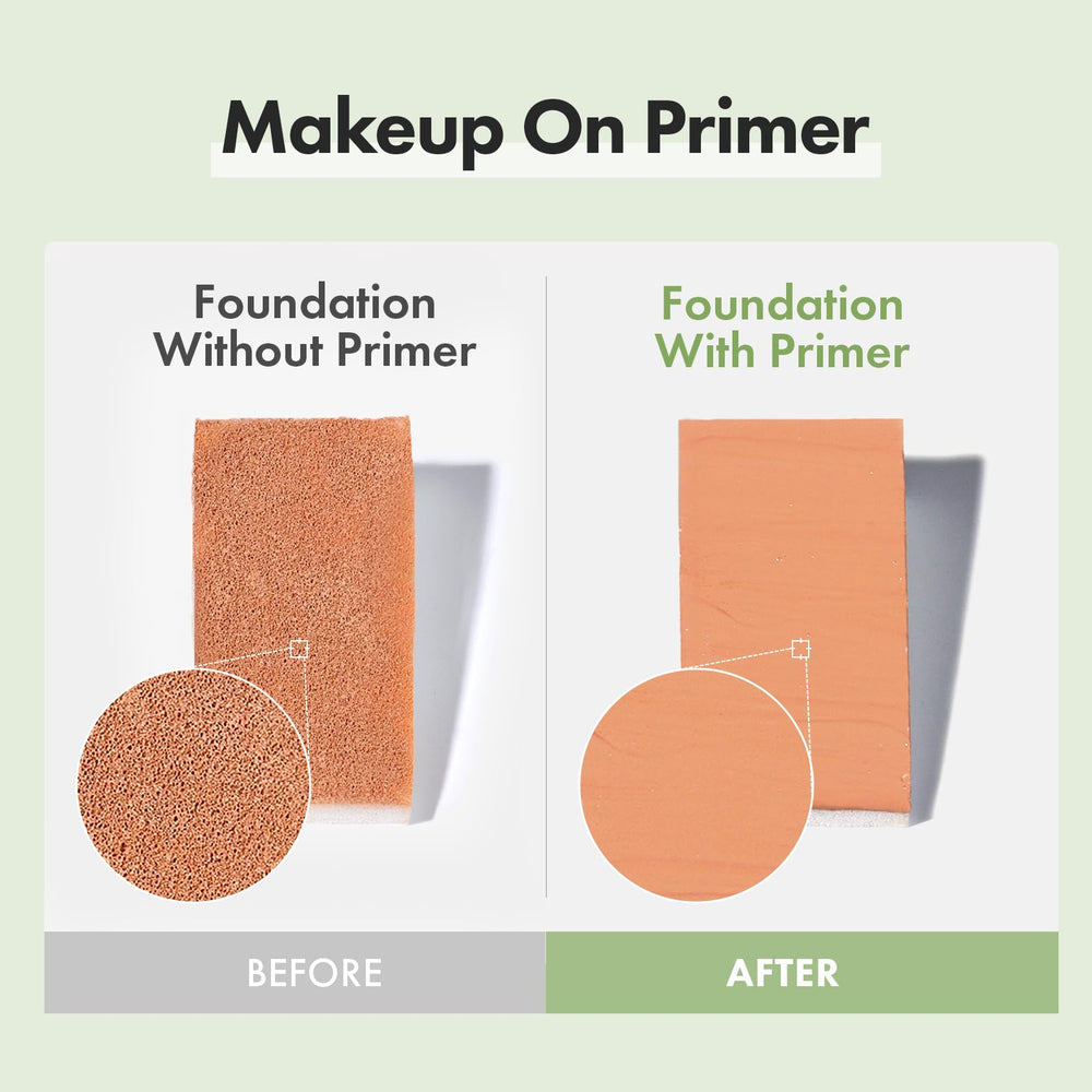 TOSOWOONG Cica Pore Primer packaging suggests skincare-friendly base.