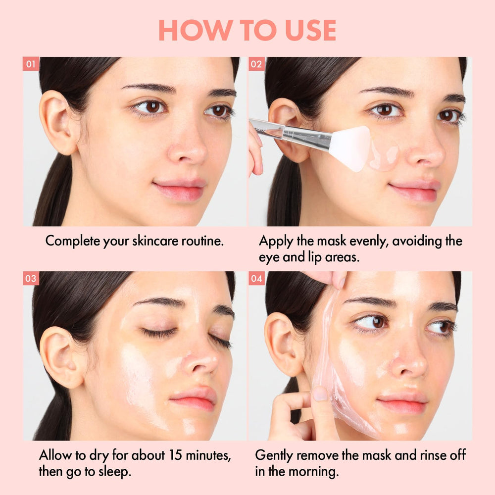 TOSOWOONG ingredients label highlighting collagen and hyaluronic acids