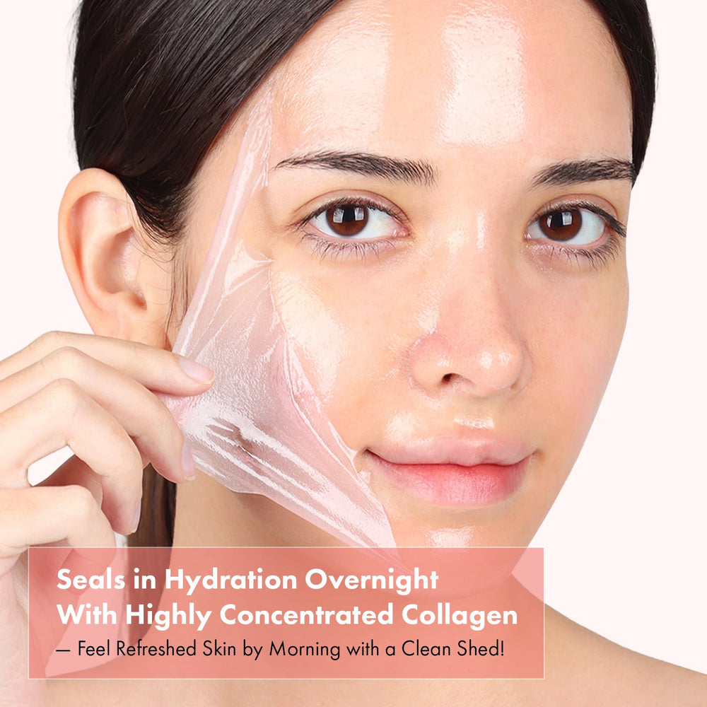 TOSOWOONG peeling off in morning showing mess-free removal benefit