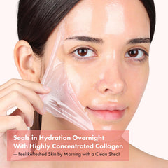 TOSOWOONG peeling off in morning showing mess-free removal benefit