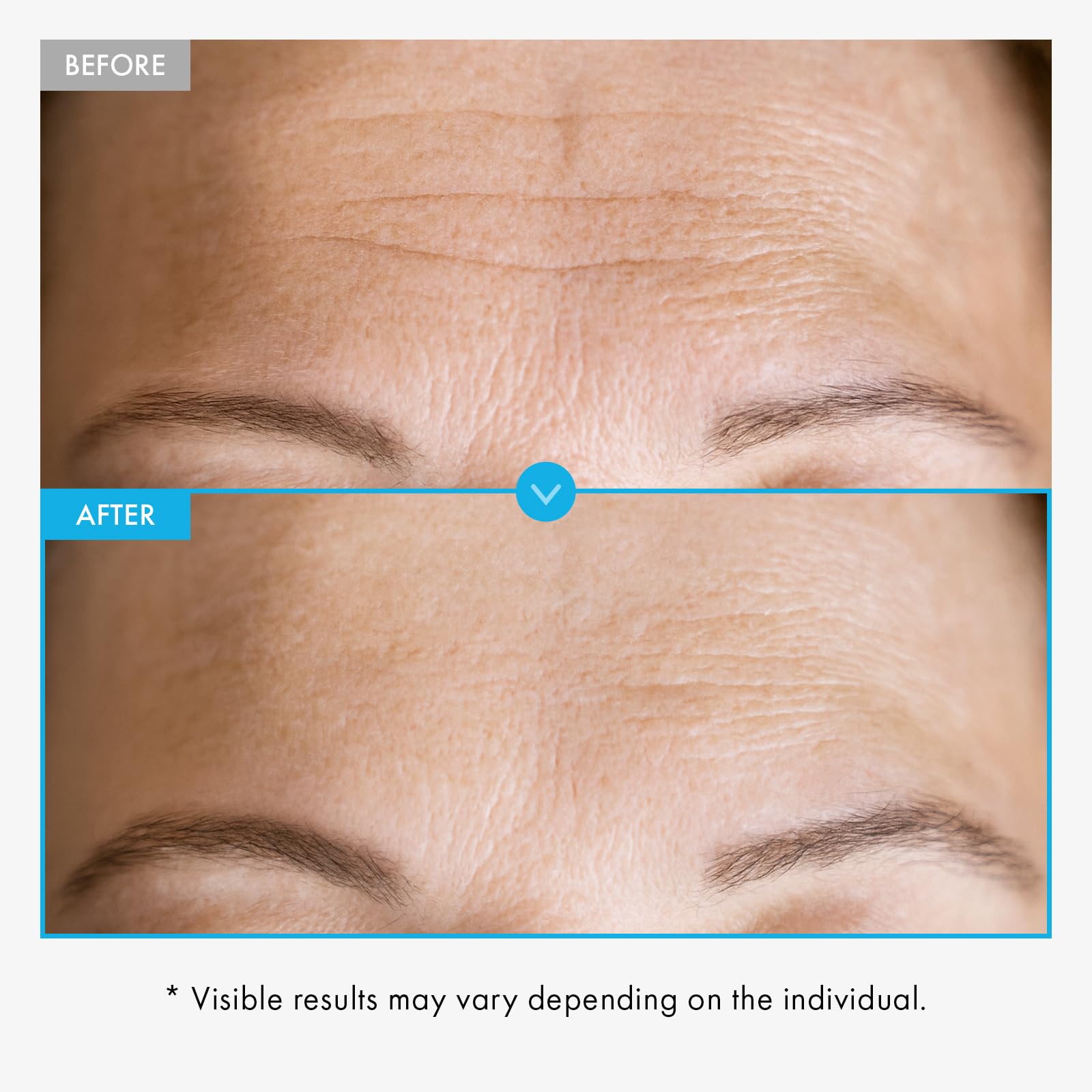 TOSOWOONG Copper Peptide Serum on skin delivers a dewy, plump look.
