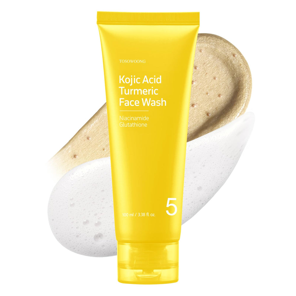 TOSOWOONG front packaging showing product benefits and brightening effect