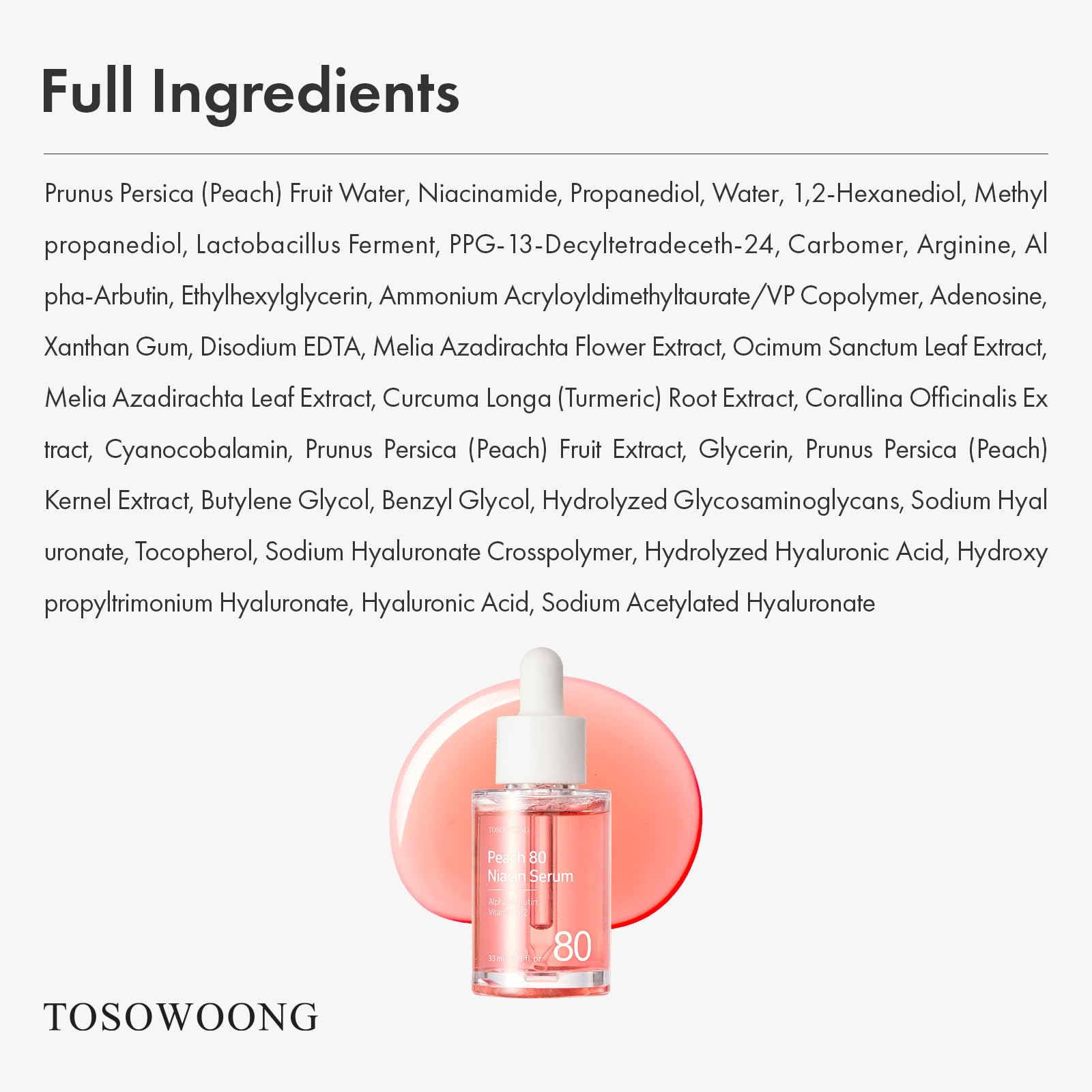 TOSOWOONG glass-skin glow shot captures a radiant, hydrated complexion