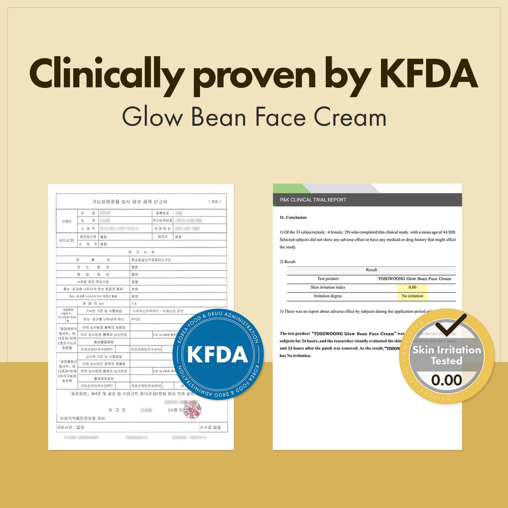 TOSOWOONG cream being smoothed on skin demonstrating instant moisture benefit