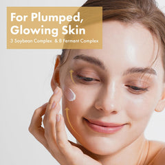 TOSOWOONG cream texture close-up illustrating fast-absorbing hydration