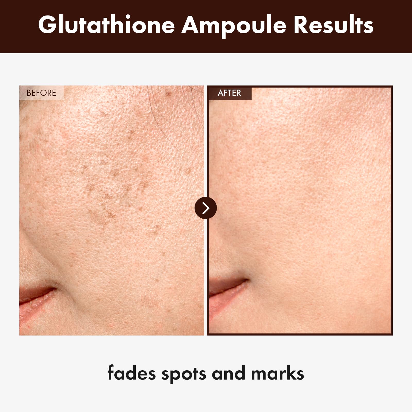 TOSOWOONG Glutathione Serum label highlights purity and ingredients
