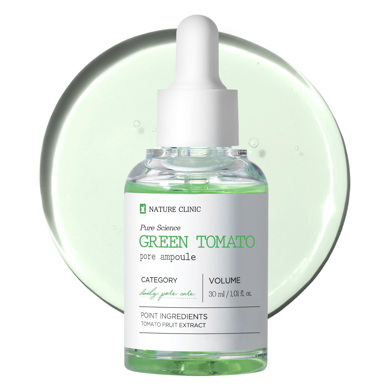 TOSOWOONG front bottle view showing sleek packaging and pore-refining benefit