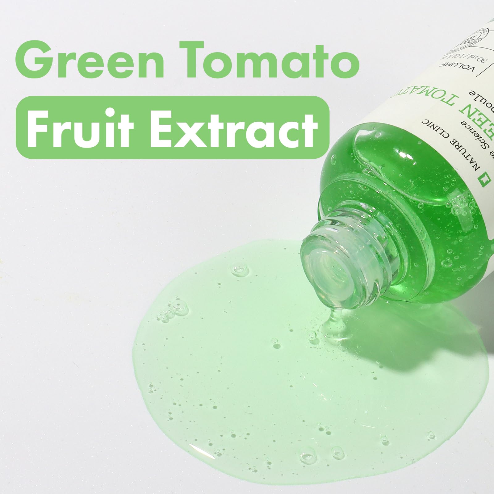 TOSOWOONG dropper with serum texture demonstrating lightweight absorption benefit