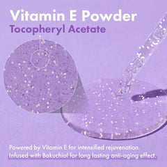 TOSOWOONG ingredient panel emphasizing bakuchiol, peptides and ceramides