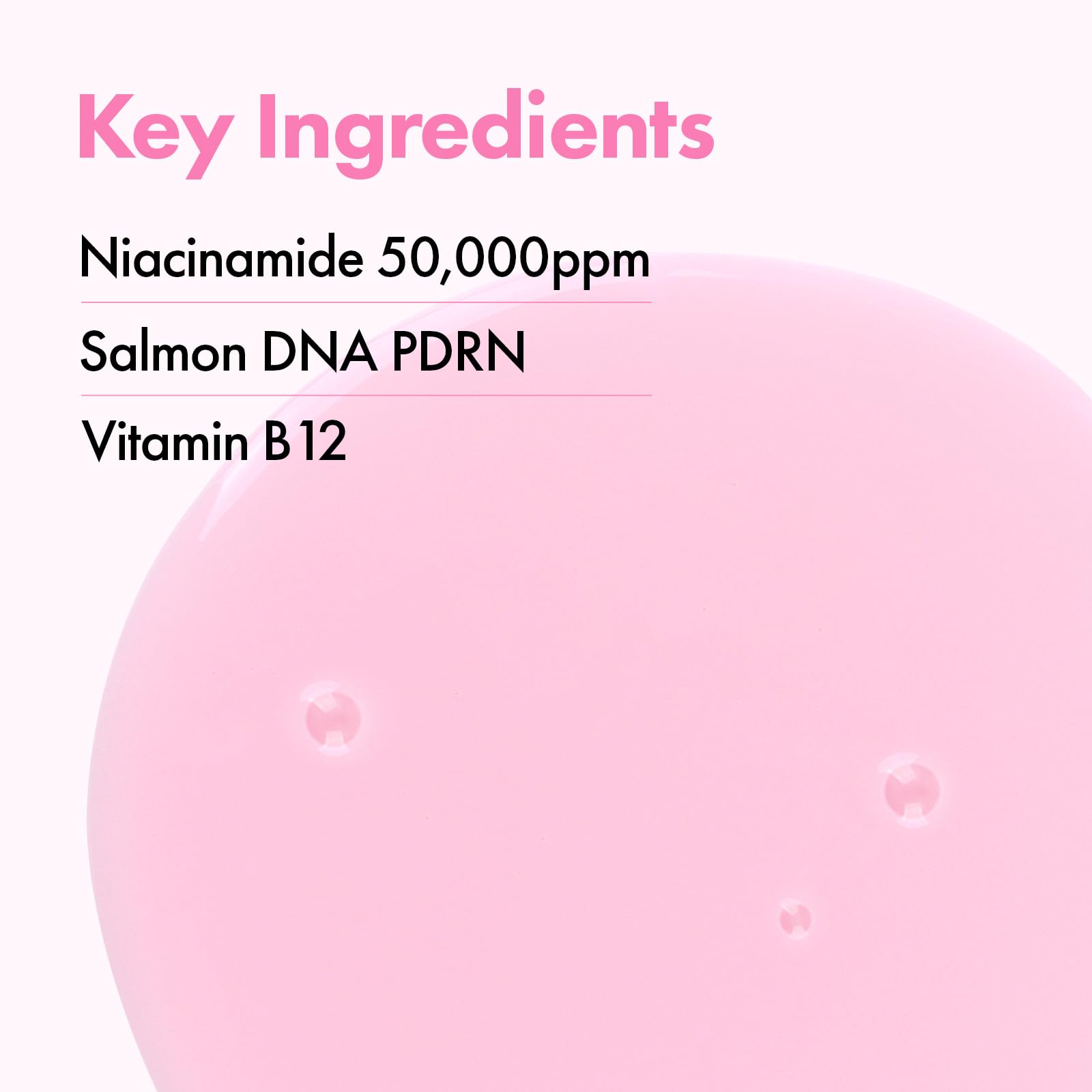 Label close-up showing TOSOWOONG key ingredients for tone correction