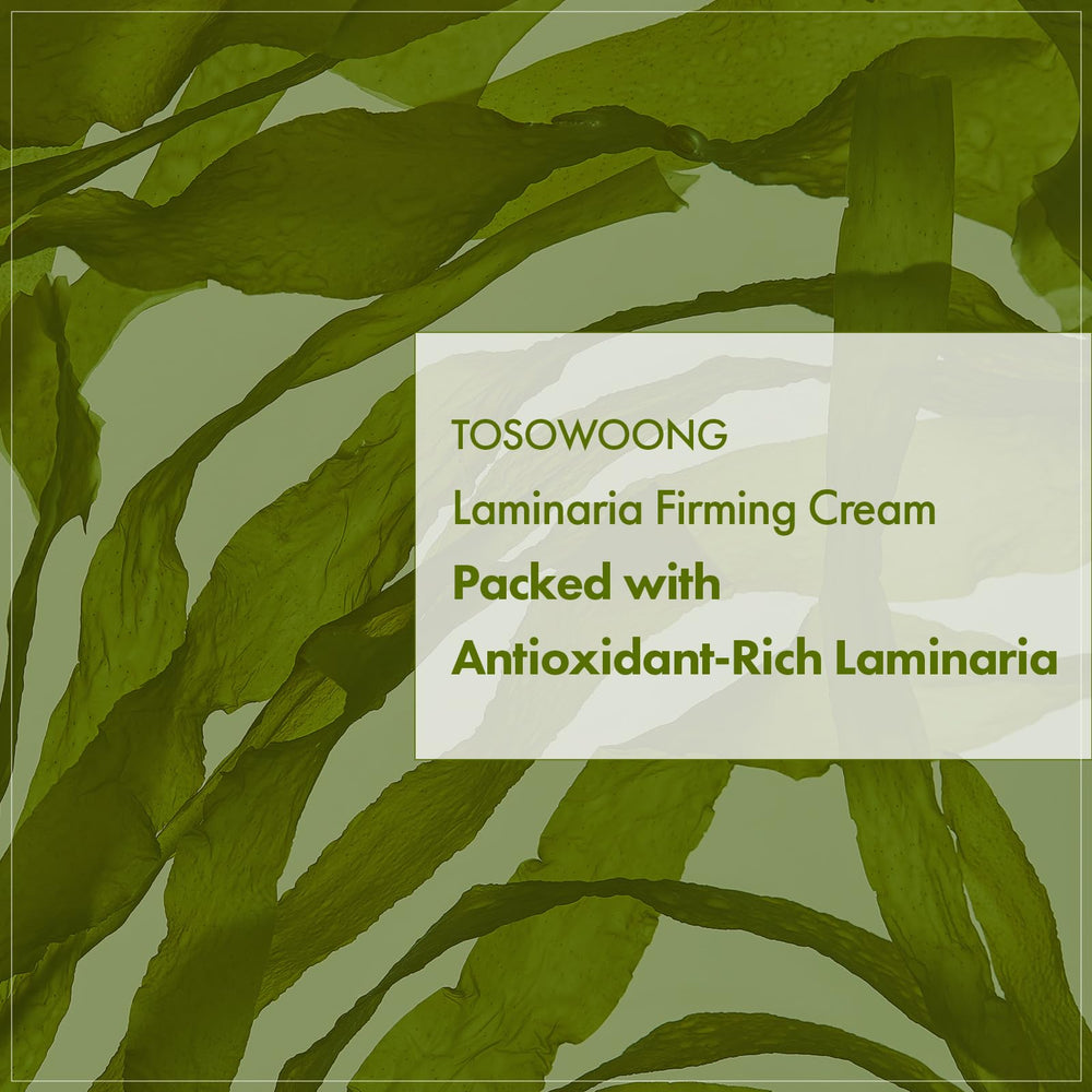 TOSOWOONG applying cream to neck to improve firmness