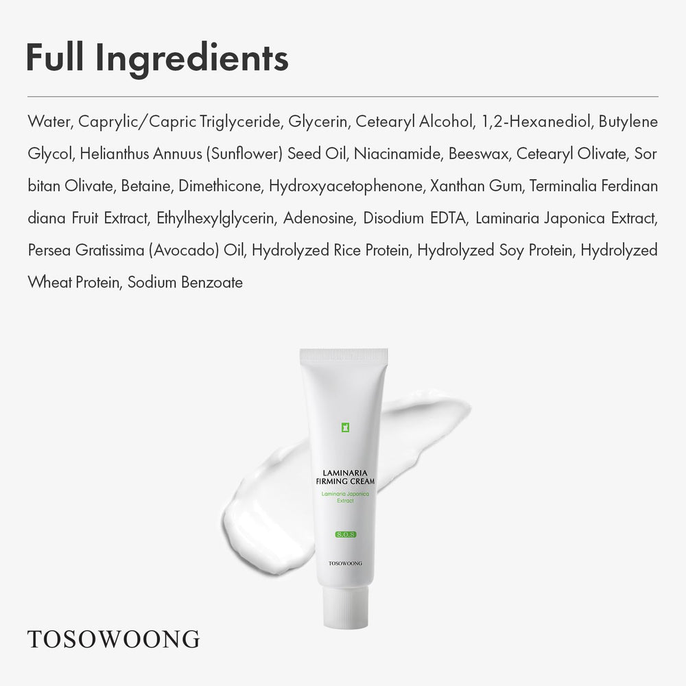 TOSOWOONG cream on bathroom shelf for daily skincare routine